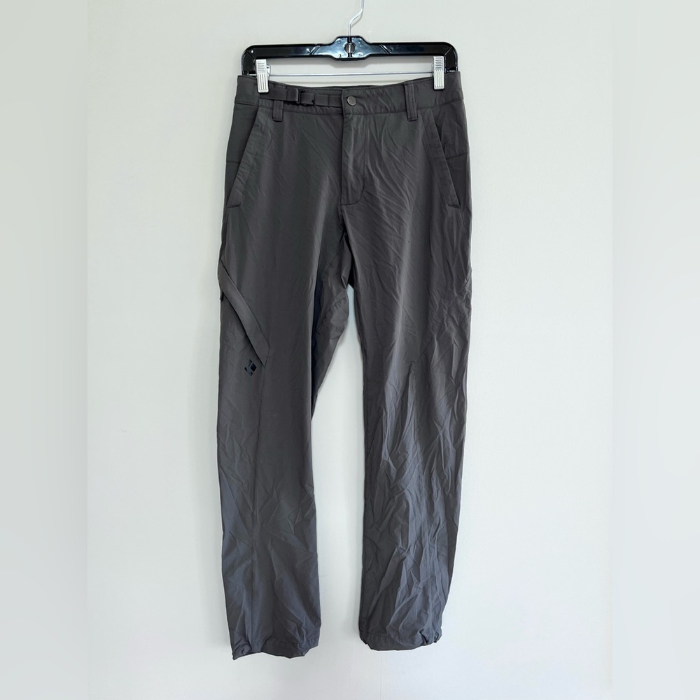 Black Diamond Men’s Alpine Light Hiking Outdoor Pants in Carbon Grey, size Small - Picture 2 of 13